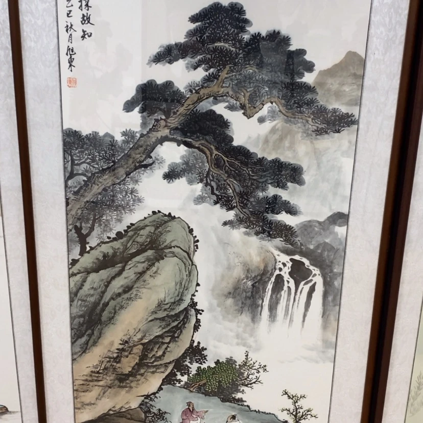 【闪购商品】国画手绘国画带框