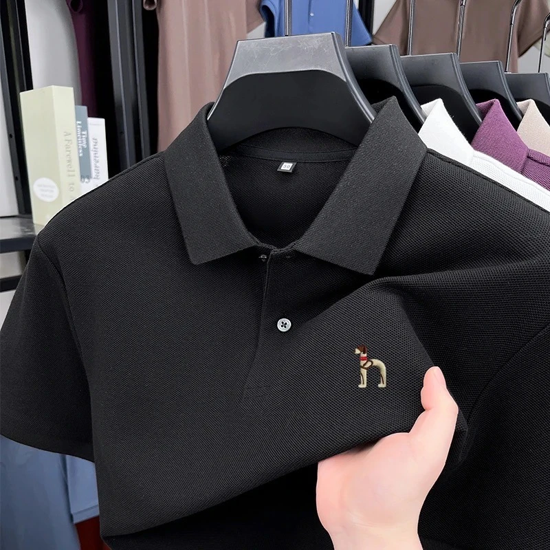 1折丨奥莱撤柜专柜正品夏季男装纯棉短袖t恤POLO翻领上衣高端轻奢