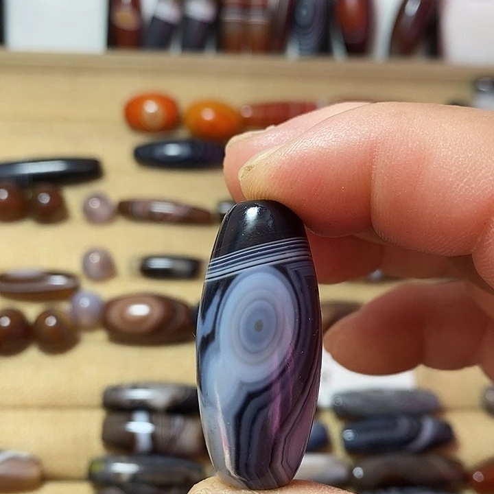 玛瑙/玉髓合金颈饰