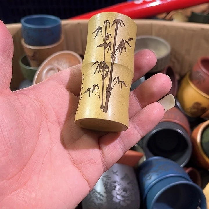 茶杯紫砂全手工紫砂主人杯