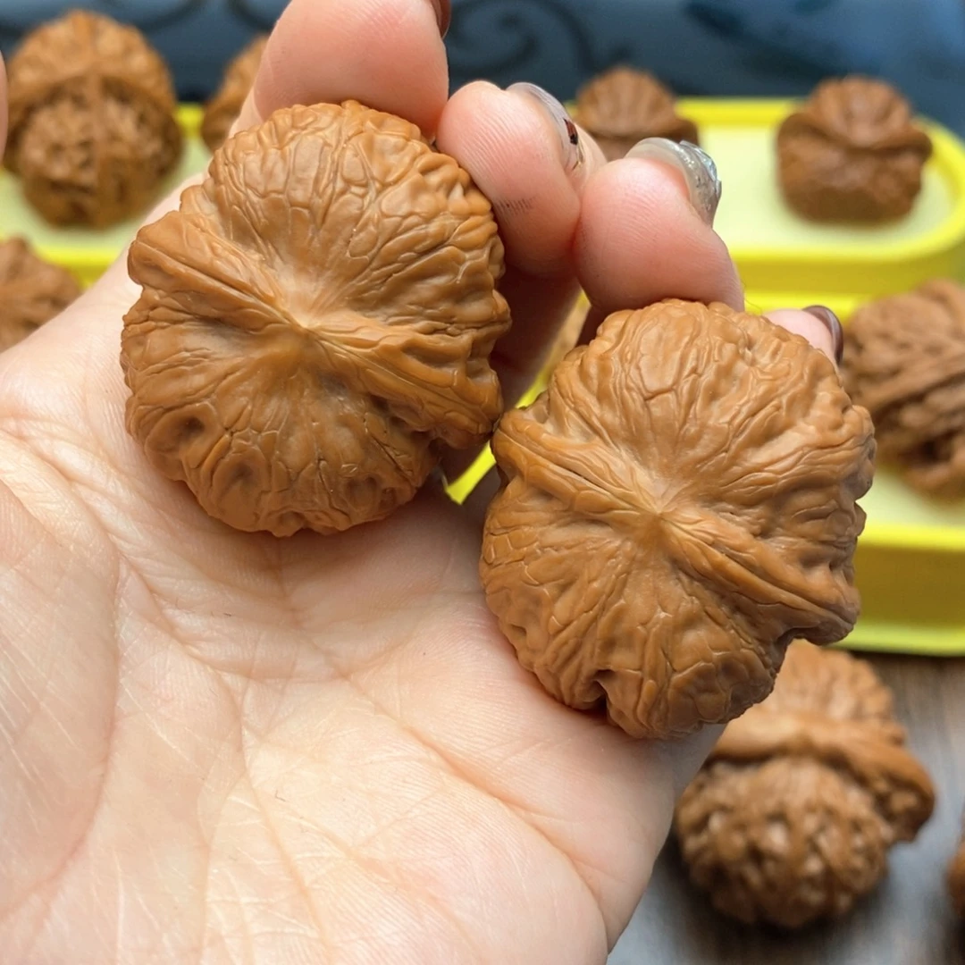 把件文玩核桃39尺平谷元宝