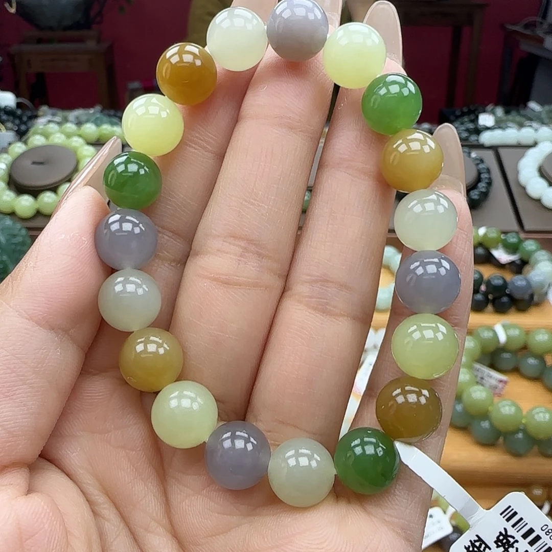 和田玉未镶嵌手串