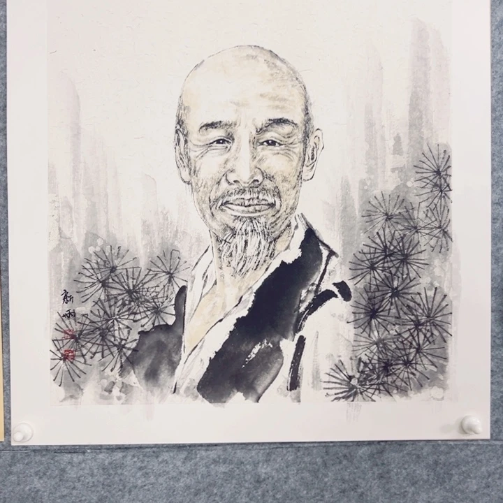 国画郭新雨老师写实人物画