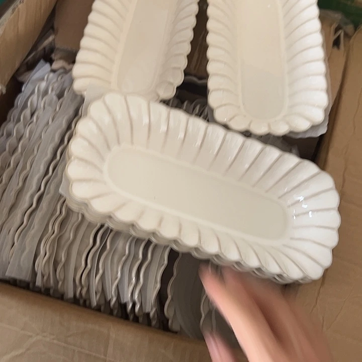 瓷片默认瑕疵商品贝壳椭圆