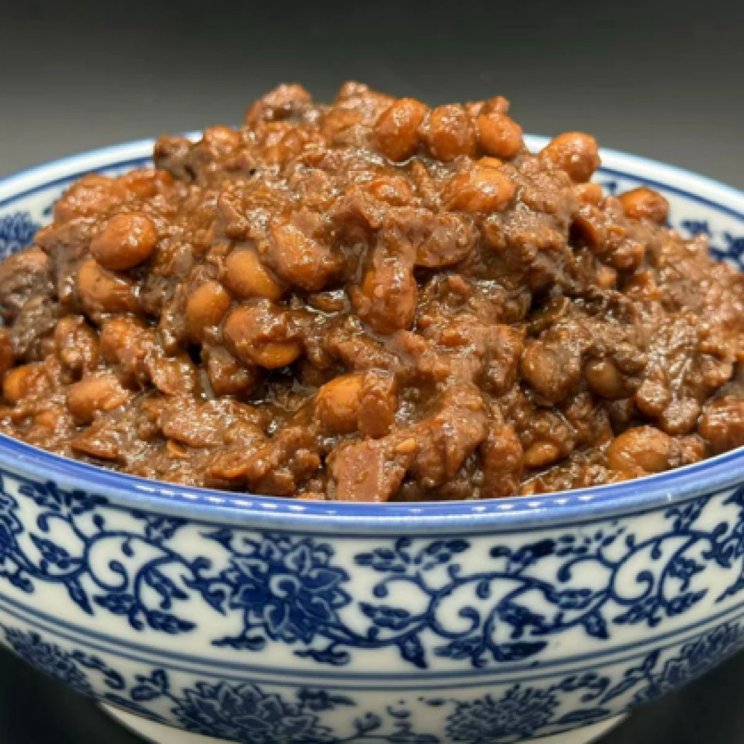 原味二年生黄豆酱，小时候的味道，烧菜，熬制炸酱