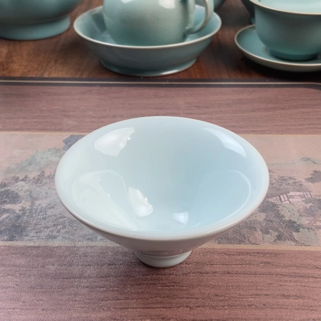 摆件瓷原产地原矿汝瓷～茶器