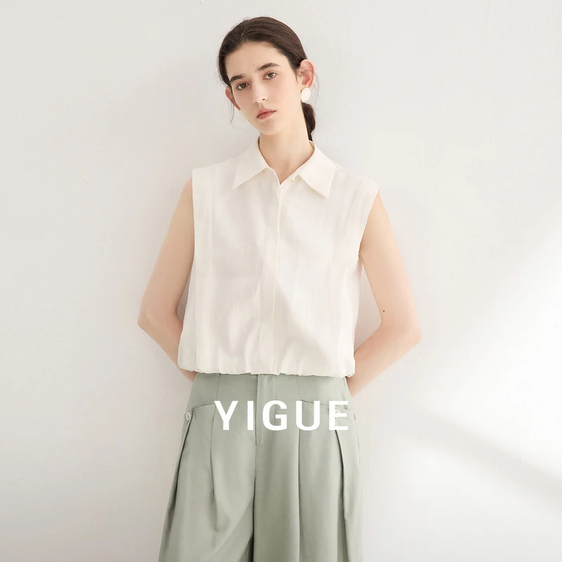 【赵老板专属】亦谷坎肩衬衫开衫女2025新款爆款洋气上衣G5SAC567