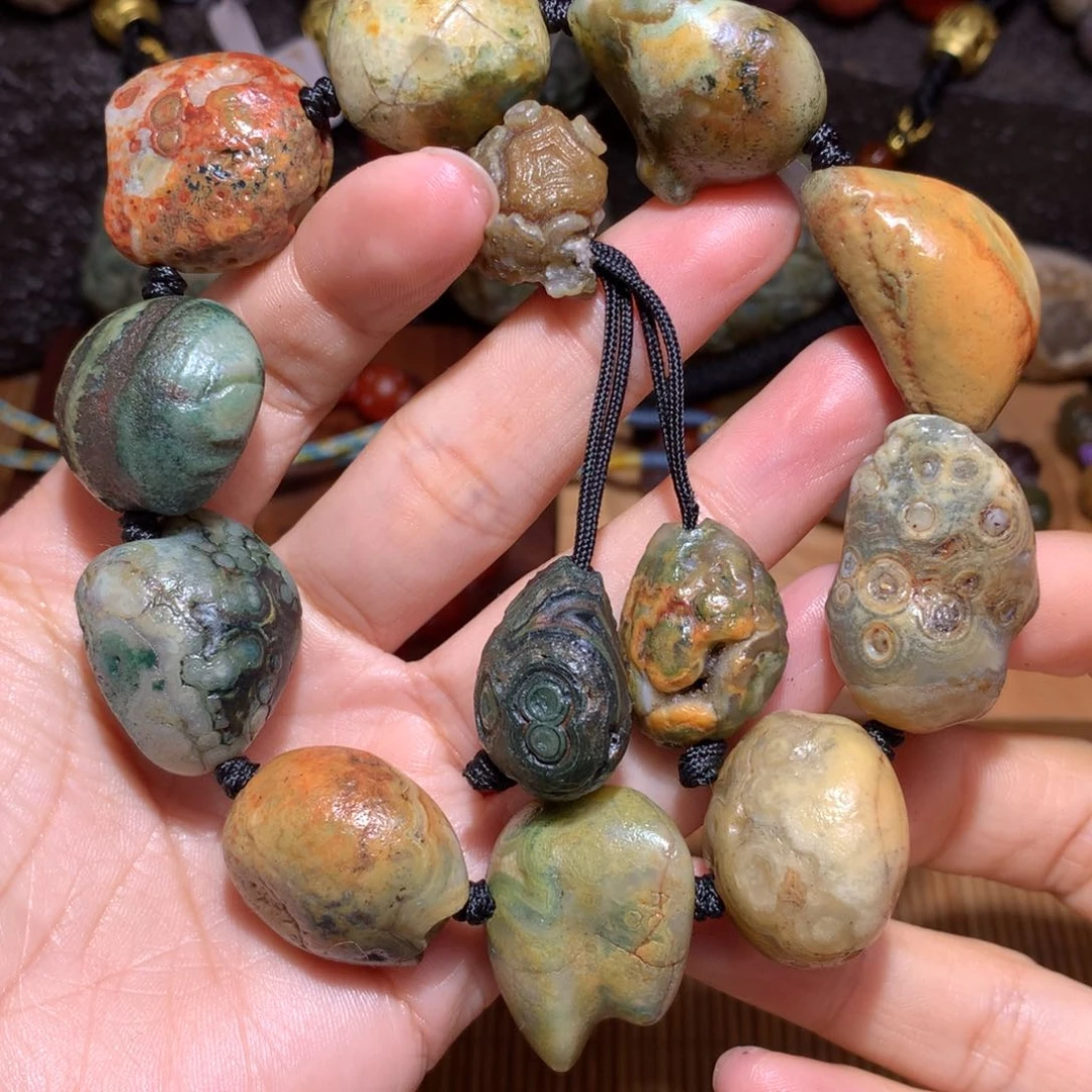 未镶嵌玛瑙/玉髓珠宝半成品