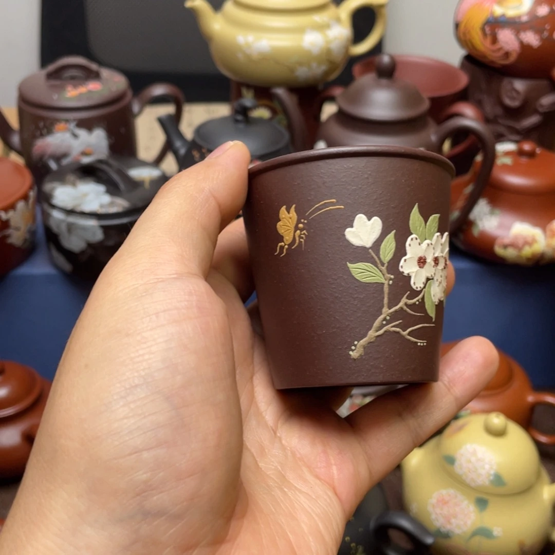 茶杯紫砂紫砂主人杯100cc