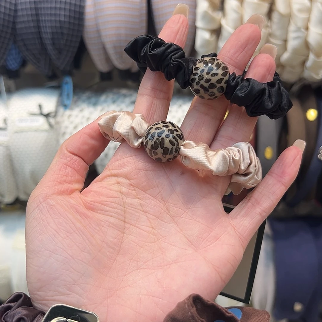 无非金属豹纹球黑➕粉面膜圈