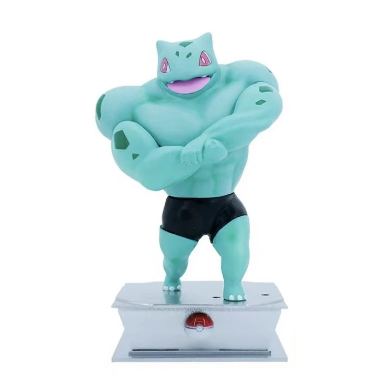 【全款 现货】筋肉人系列 健身妙蛙 手办潮玩摆件