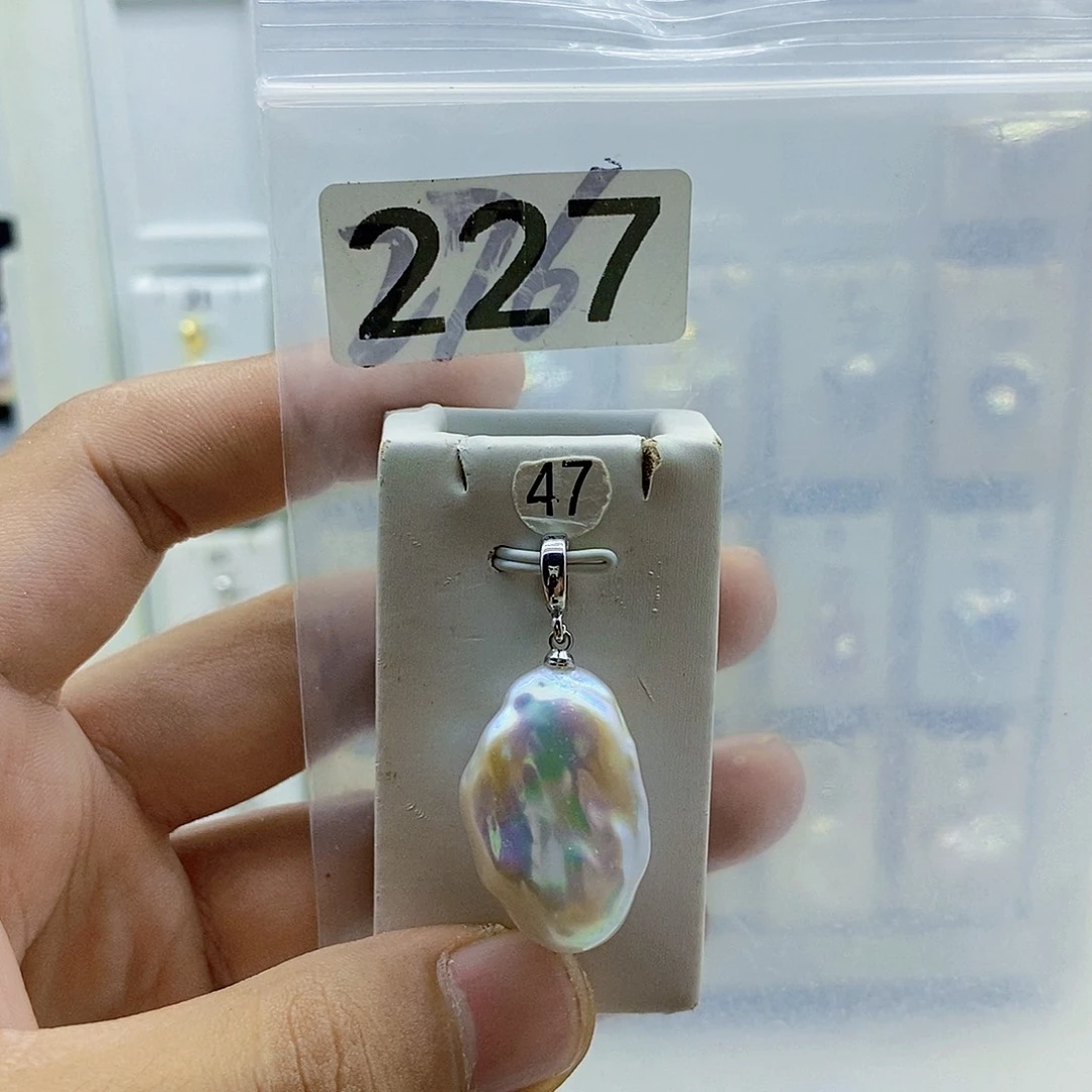 颈饰合金淡水珍珠