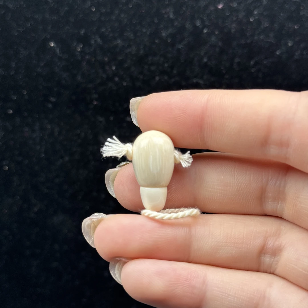 D3138天然猛犸牙 分体式三通11.7*22.6mm支持鉴定 假一罚四