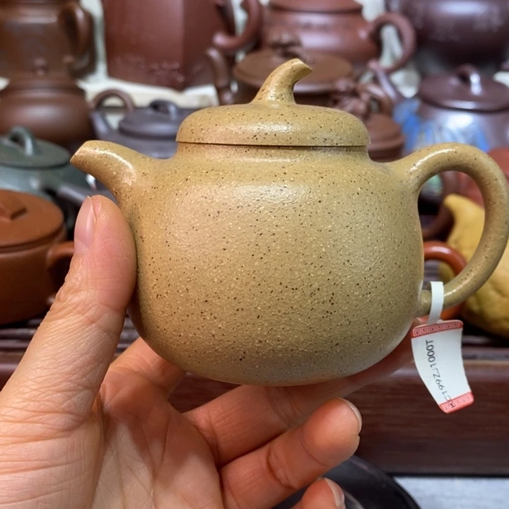 茶壶紫砂微瑕处理一把