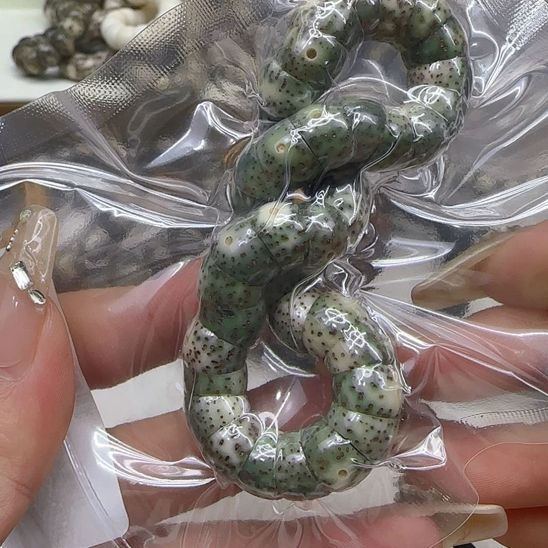 星月菩提手串206左右石玉星月菩提1.0大肠单圈