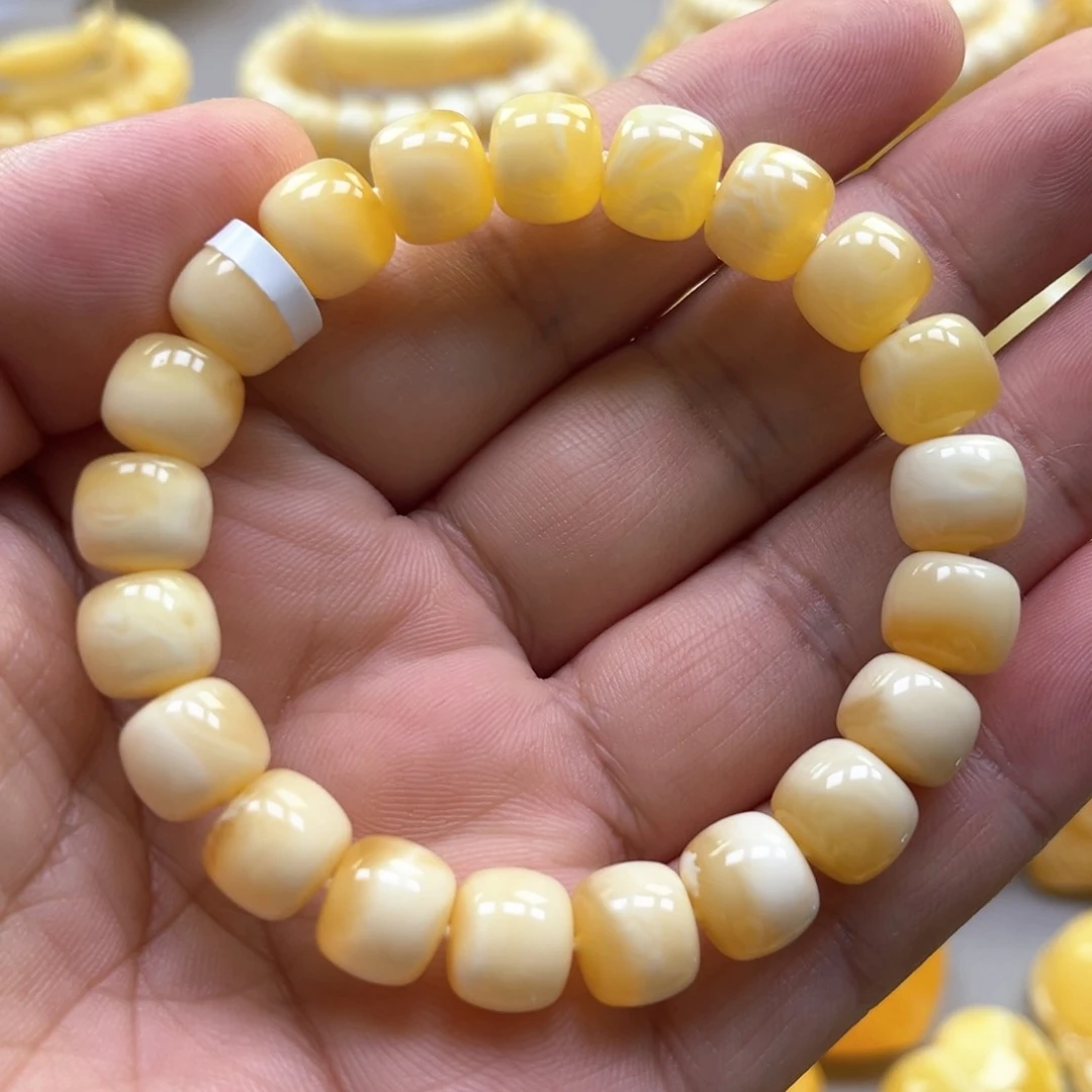 琥珀手链未镶嵌手串
