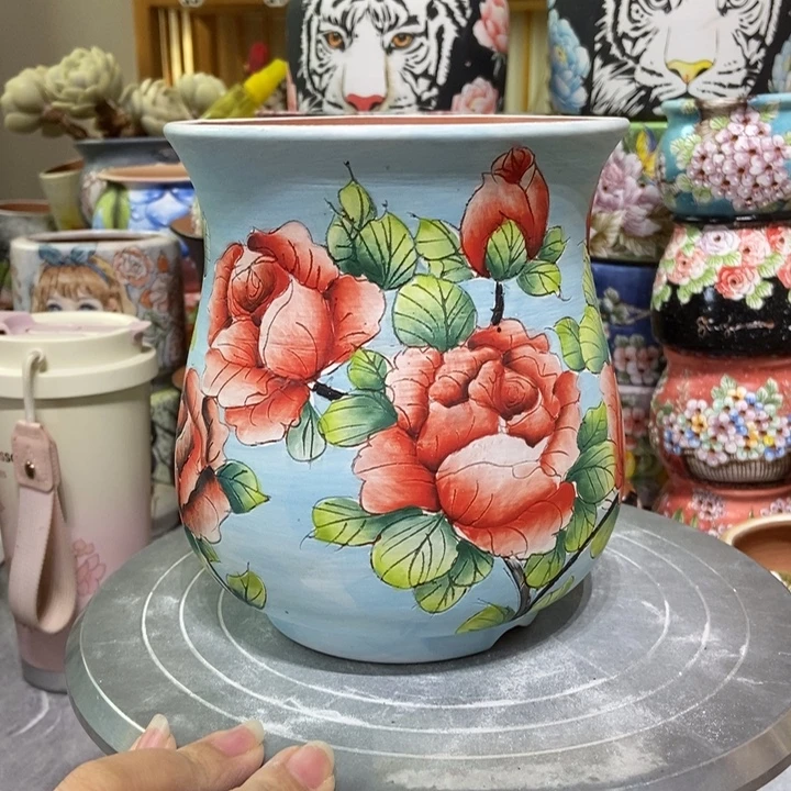 景德镇艺术手绘作品