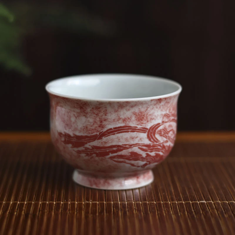 【见珊】(内字随机发一个）一拓天成飞天小炉式杯（yttc137）