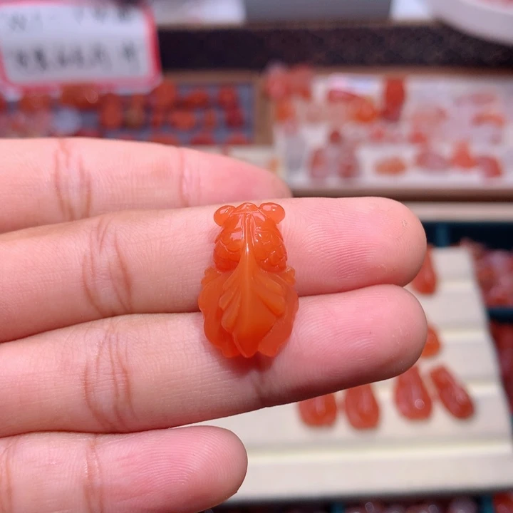 柚***妹南红玛瑙未镶嵌南红35