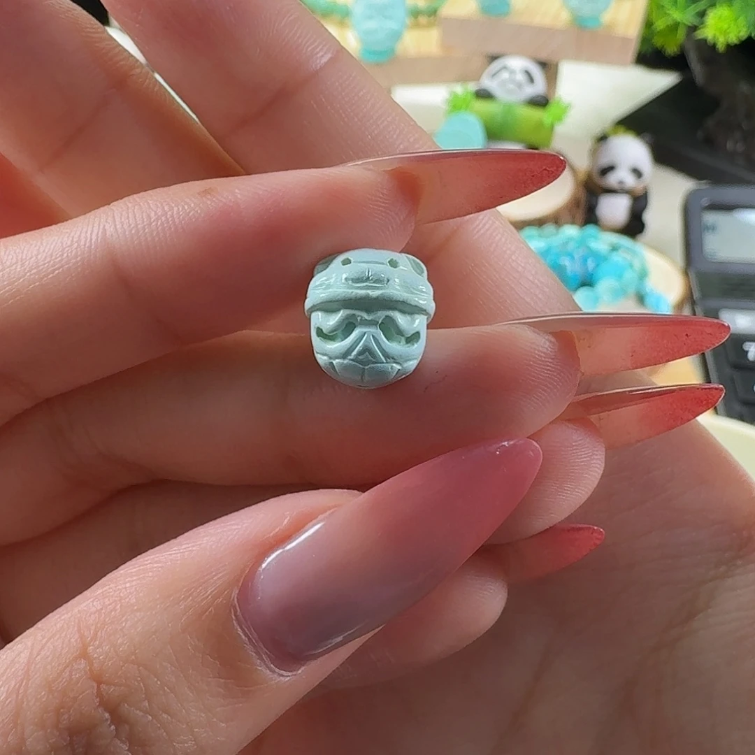 绿松石未镶嵌吊坠(不含链)