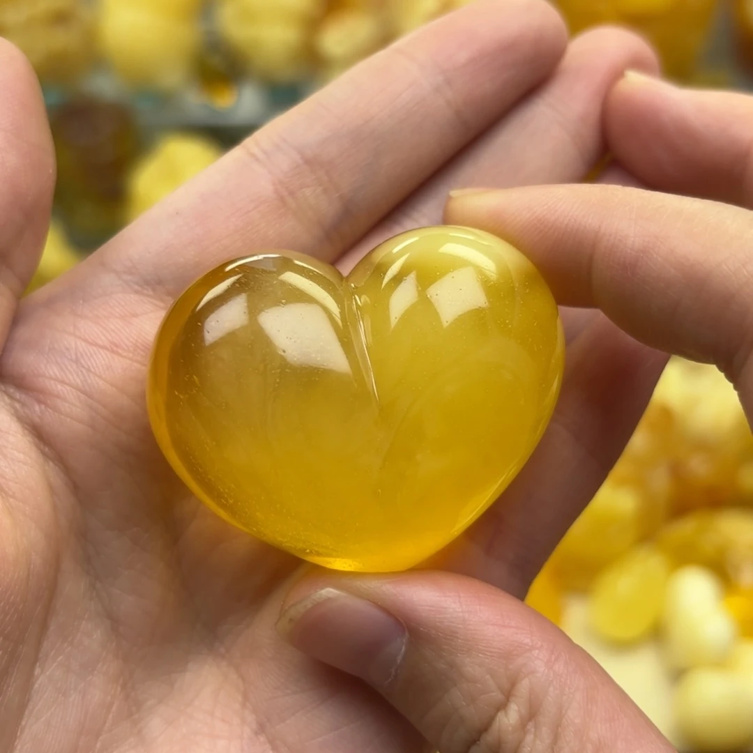 裸石蜜蜡未镶嵌蜜蜡吊坠打孔不退不换