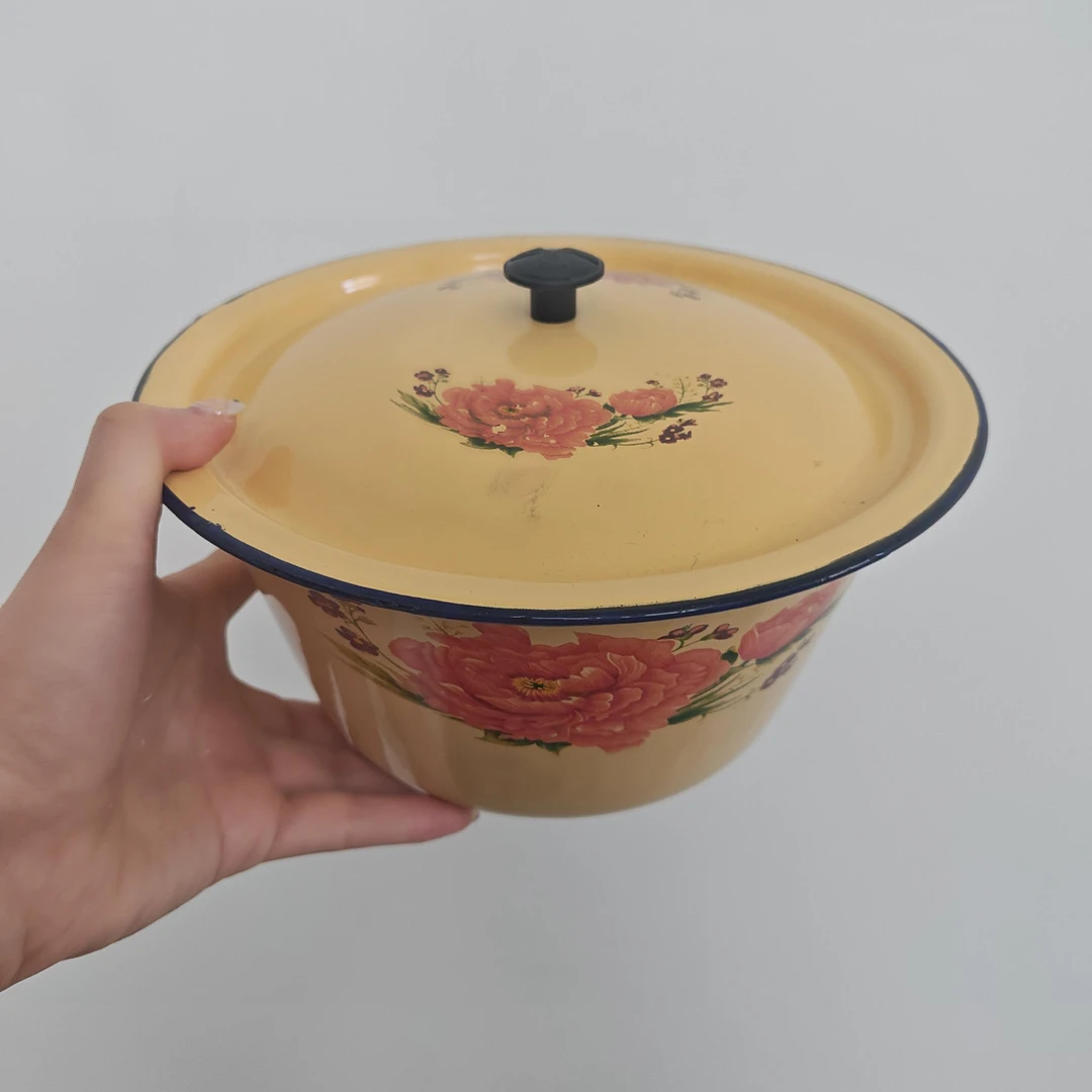 复古经典老式猪油盆14厘米