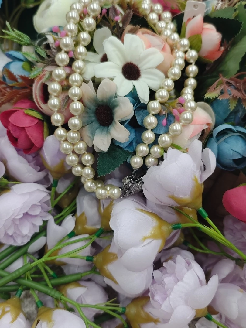 铜合金项链 流星【graziella磁吸双层珠珠项链】VN20220196-1