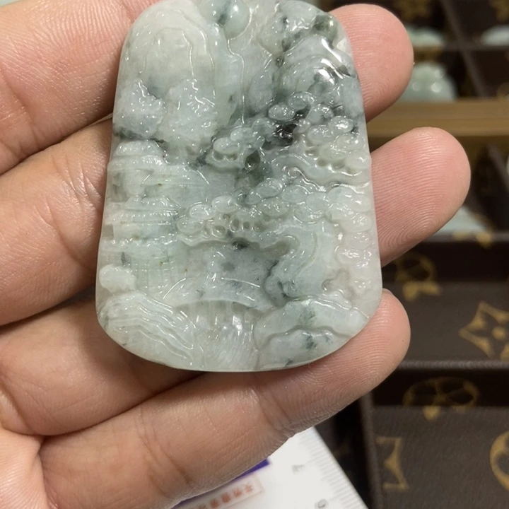 翡翠未镶嵌挂件挂件