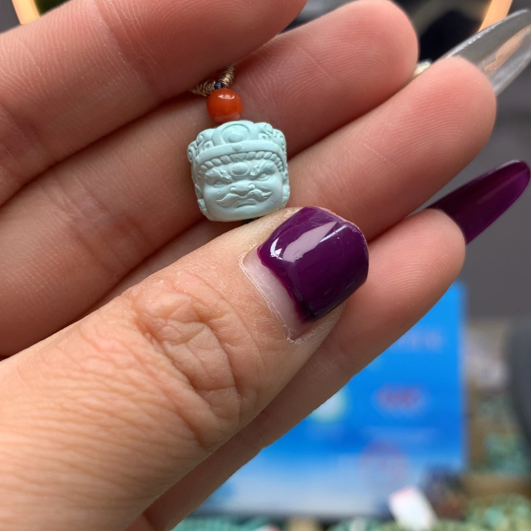 绿松石挂件未镶嵌