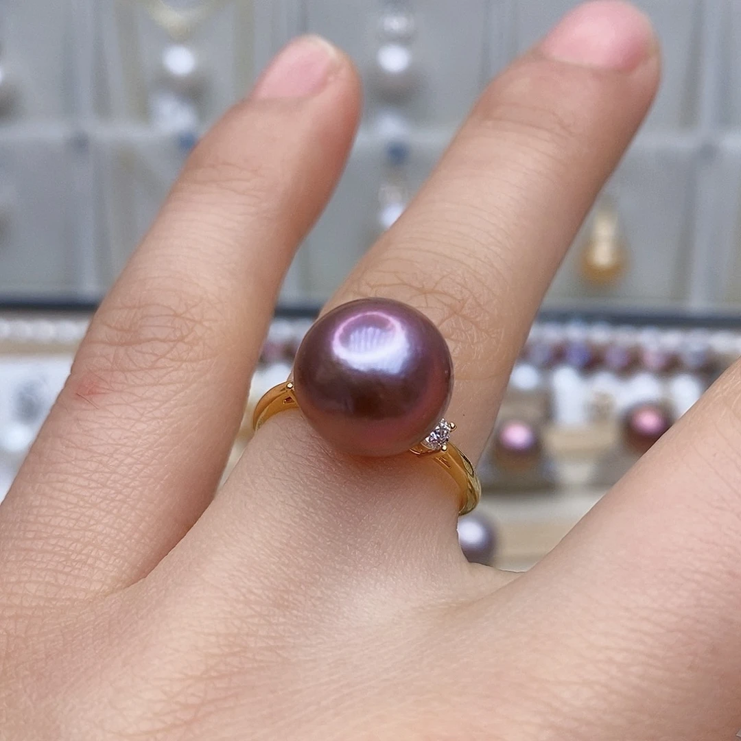 淡水珍珠颈饰银S925镶嵌