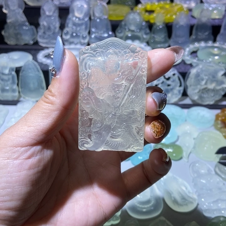 晨***阳未镶嵌岫玉吊坠吊坠