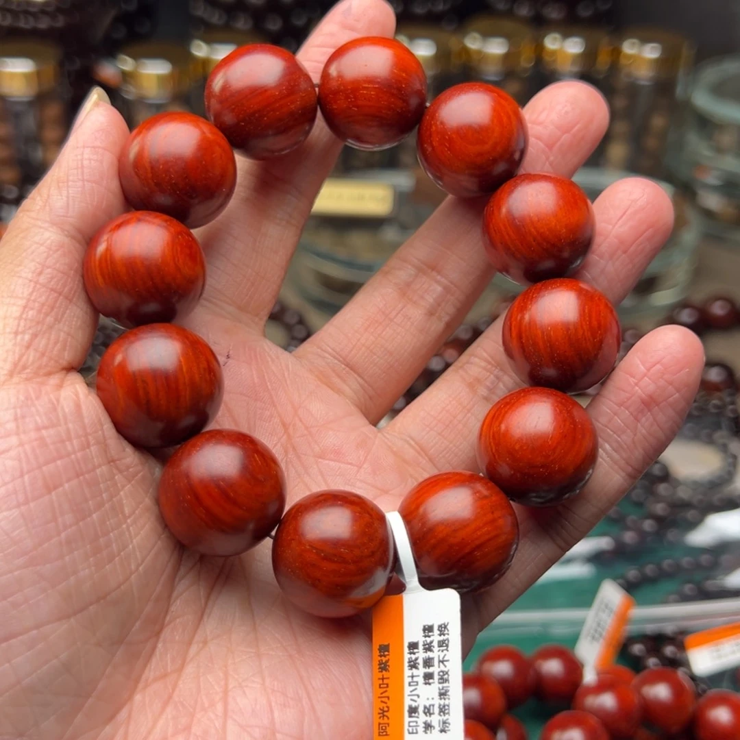 逆***行手串/手链檀香紫檀（小叶紫檀）2.06原汁原味顶泥