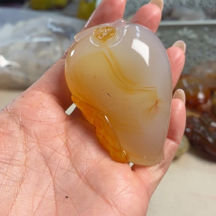 玛瑙/玉髓未镶嵌吊坠(不含链)