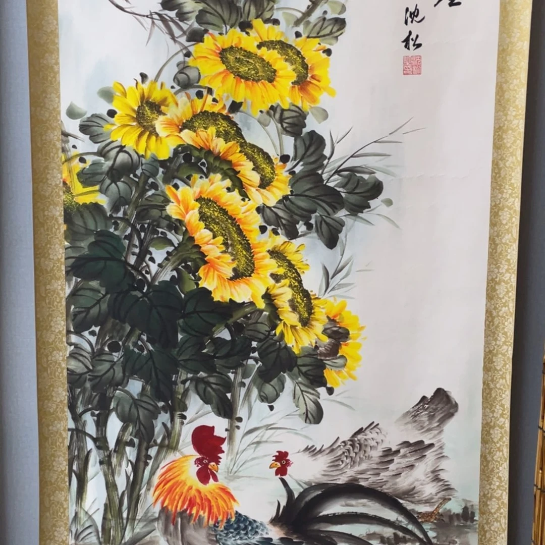 国画老师手笔手绘作品y