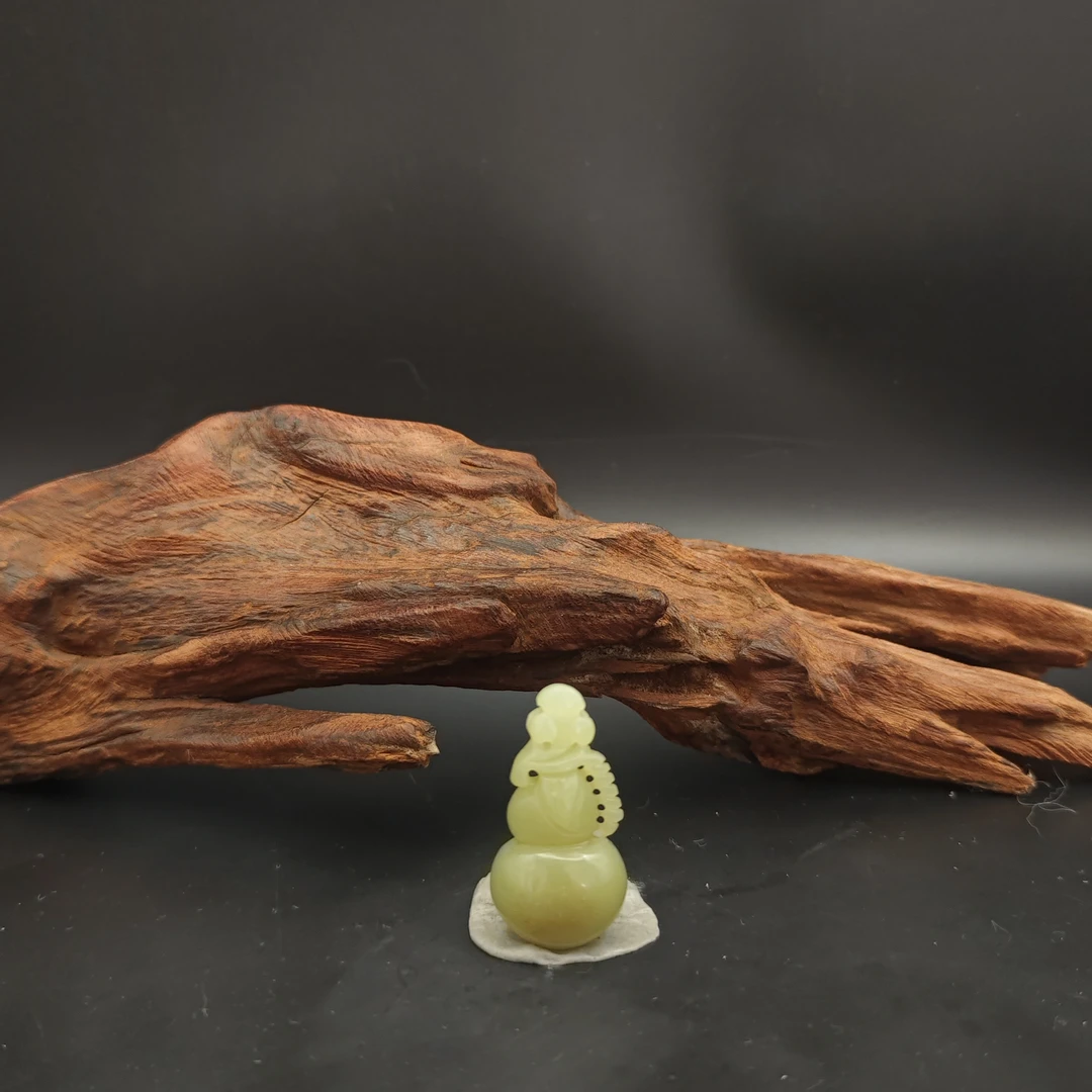 Z和田玉葫芦吊坠（0459）