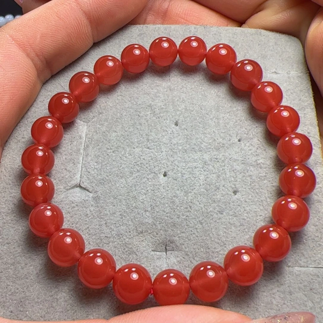 未镶嵌手串南红玛瑙