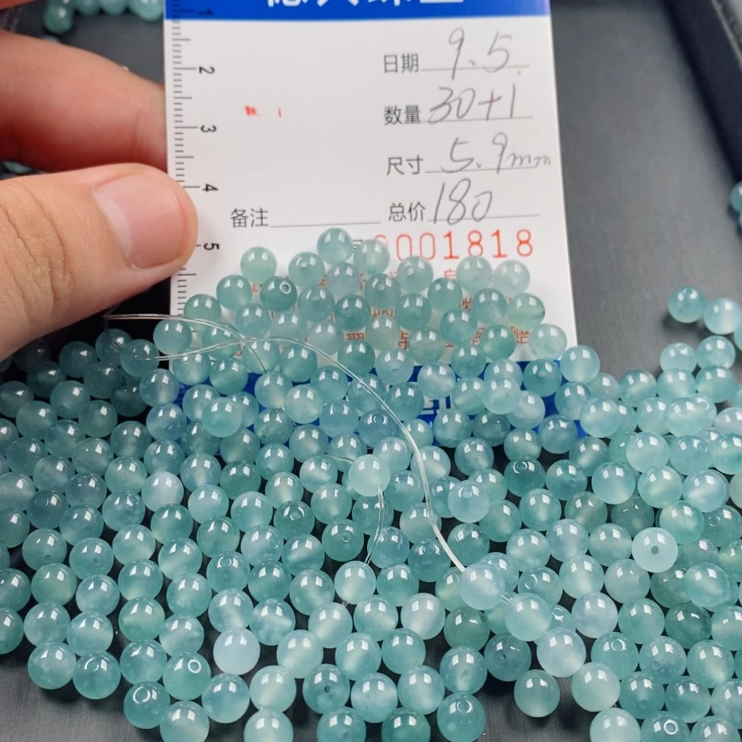 未镶嵌手链翡翠翡翠散珠多样性发货自选