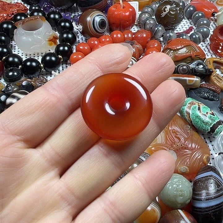 玛瑙/玉髓未镶嵌挂件