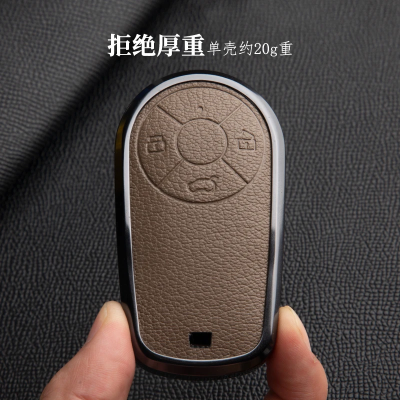 时尚欧拉好猫钥匙套真山羊皮闪电猫扣芭蕾猫男壳女高档全包简约