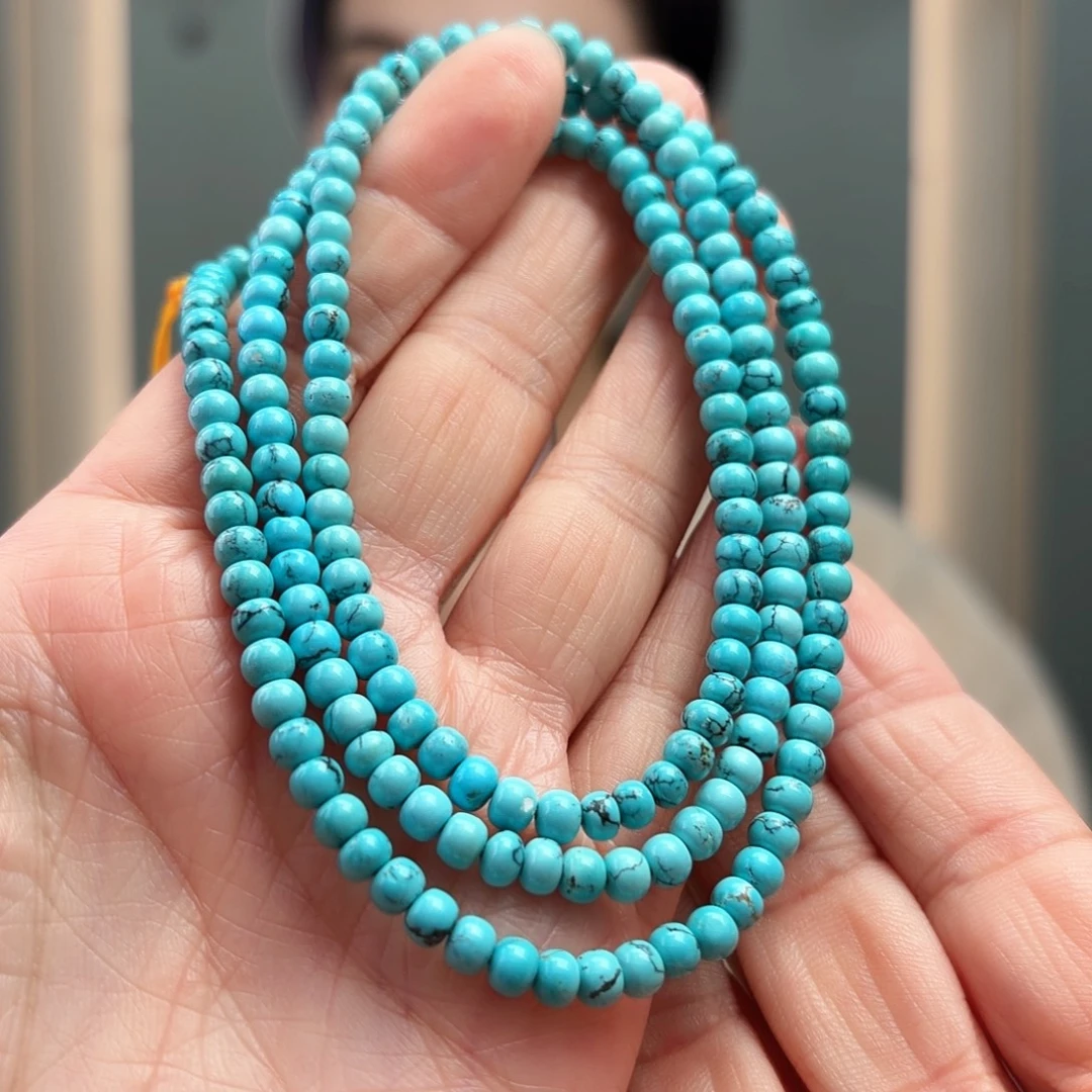 绿松石未镶嵌颈饰