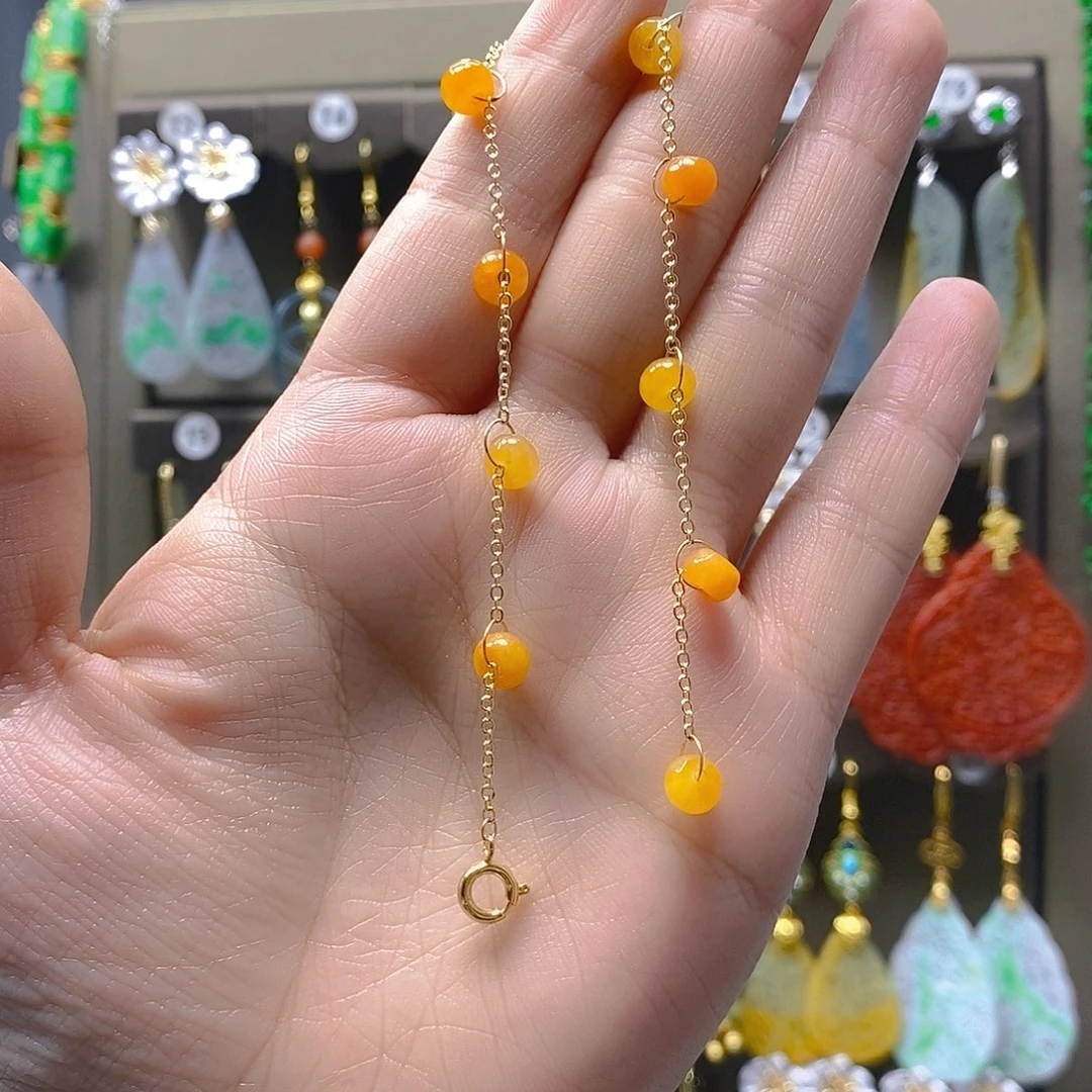 未镶嵌翡翠耳饰翡翠