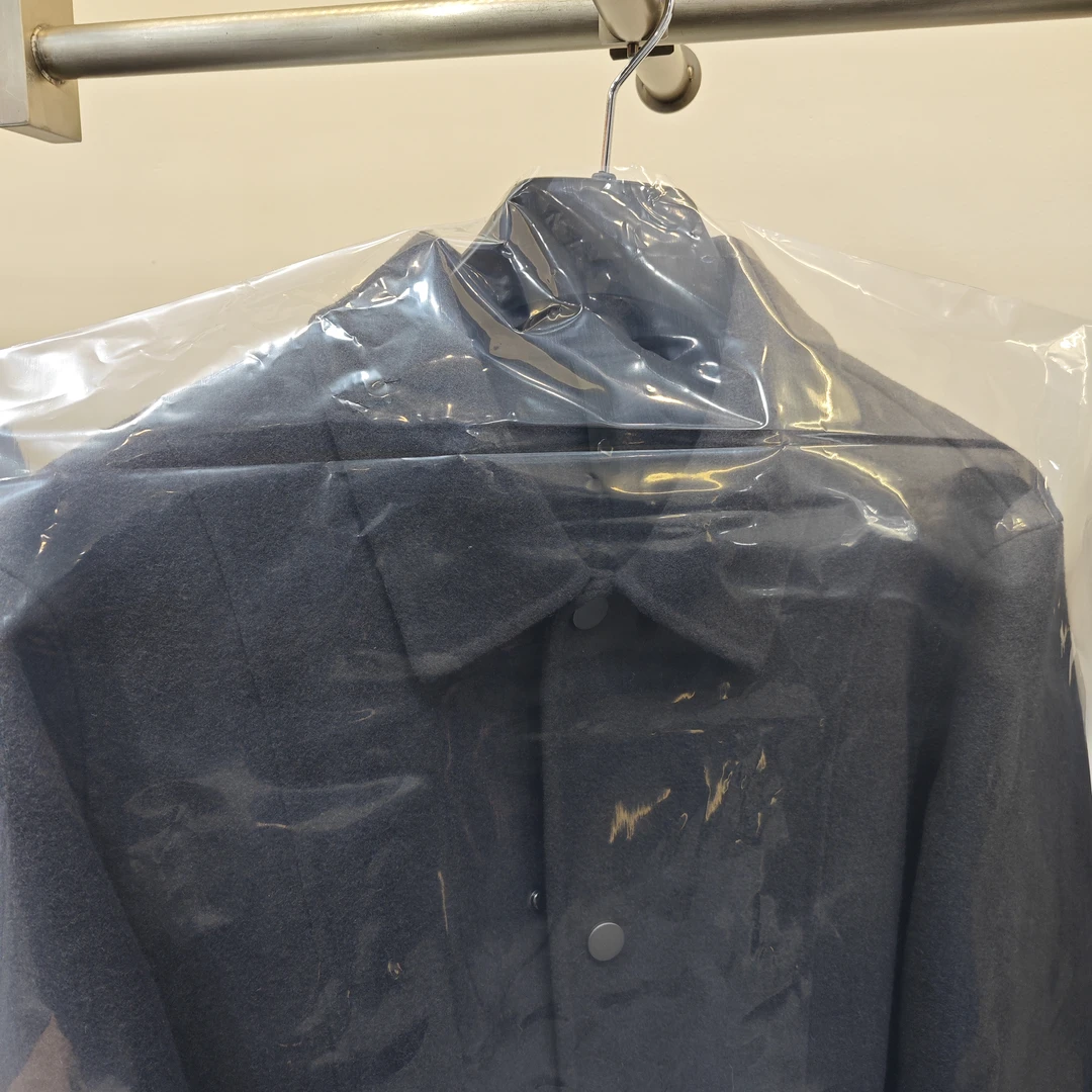 烁高5936-5#羊毛短款夹克秋冬休闲商务时尚百搭格子外套男士双面