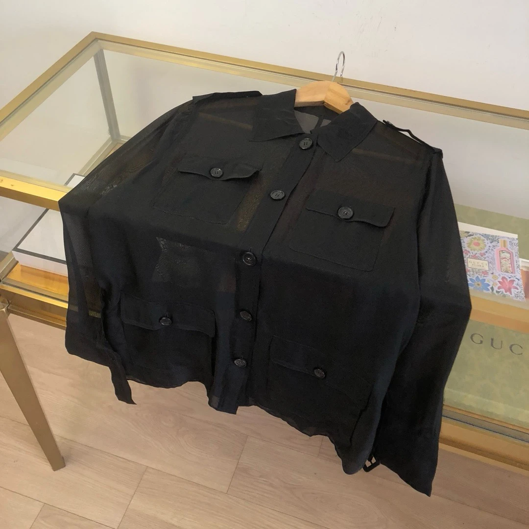 【笑笑家】时尚潮流杨衣衬衫！（建议干洗）D0102