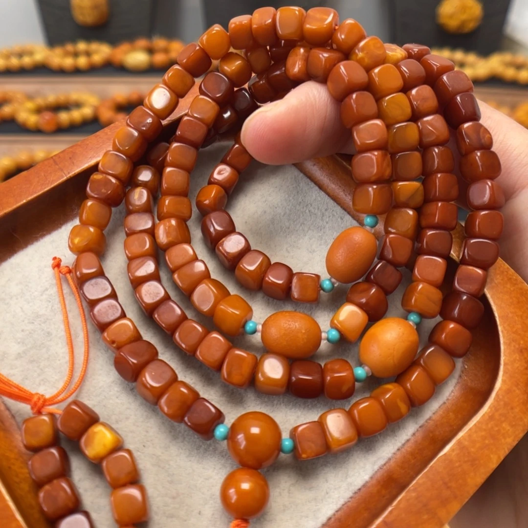 蜜蜡未镶嵌手链蜜蜡