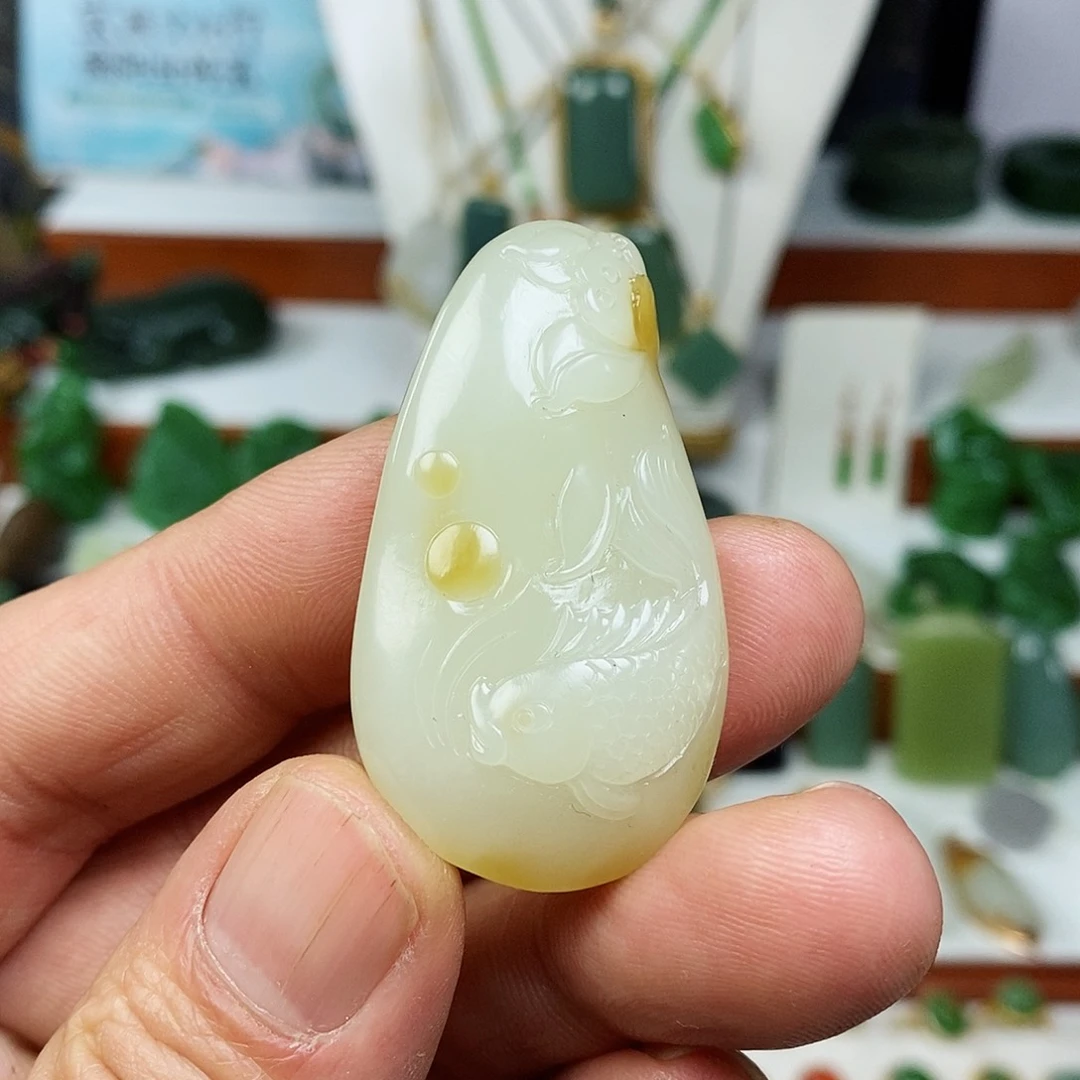 和田玉颈饰未镶嵌洲*洲