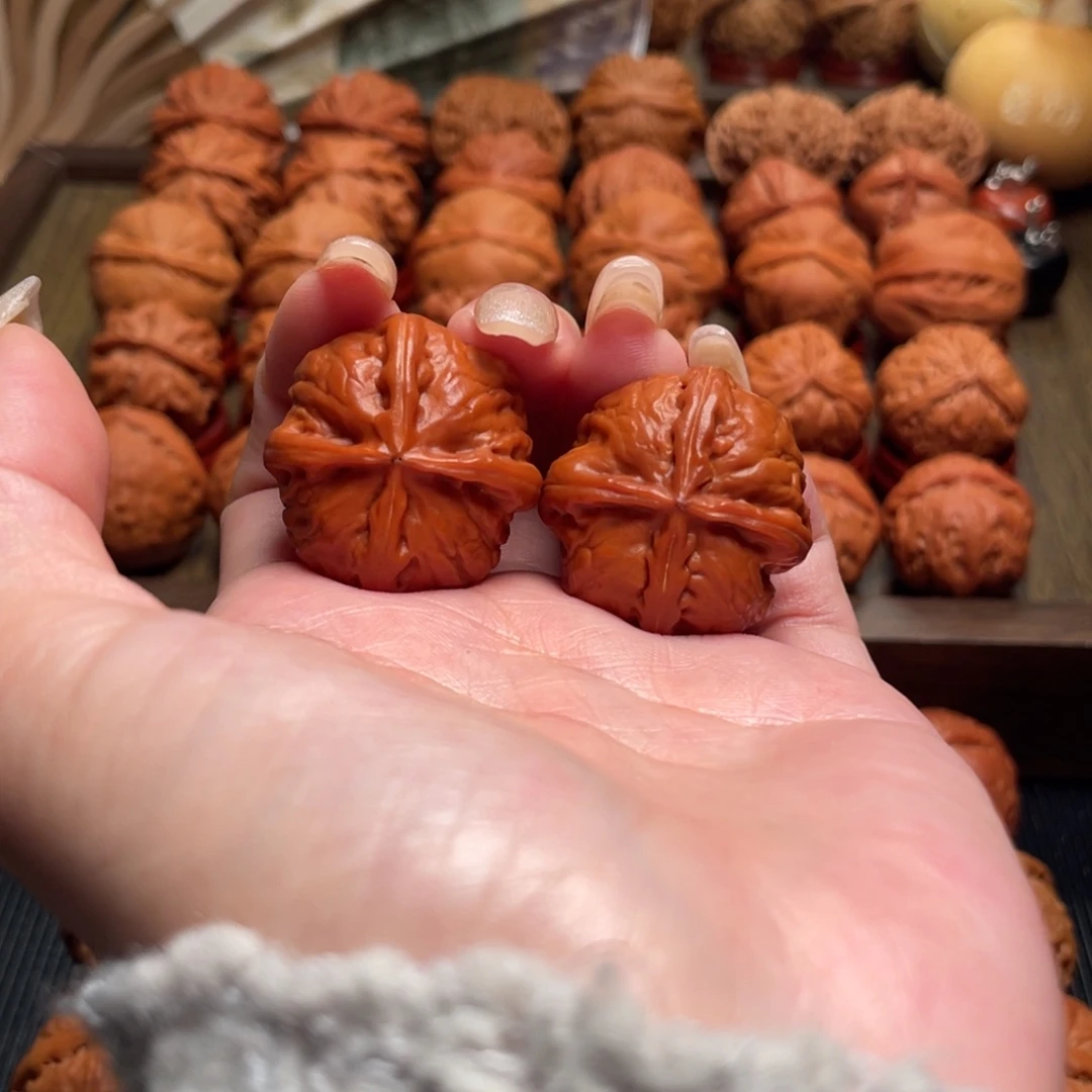 把件文玩核桃瓷娃娃