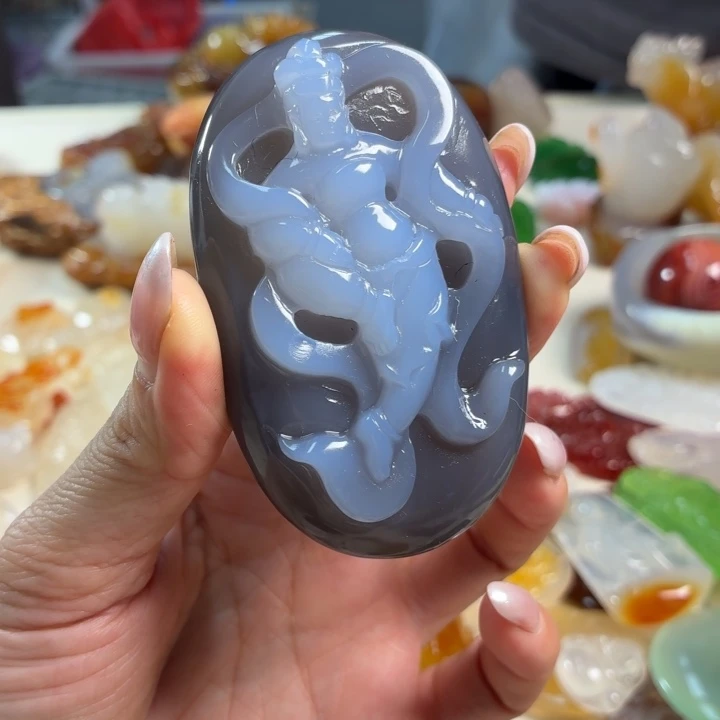 未镶嵌吊坠(不含链)玛瑙/玉髓
