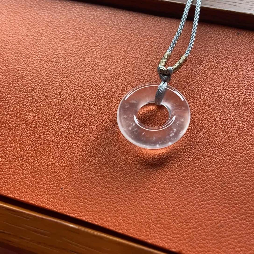 石英质玉颈饰未镶嵌