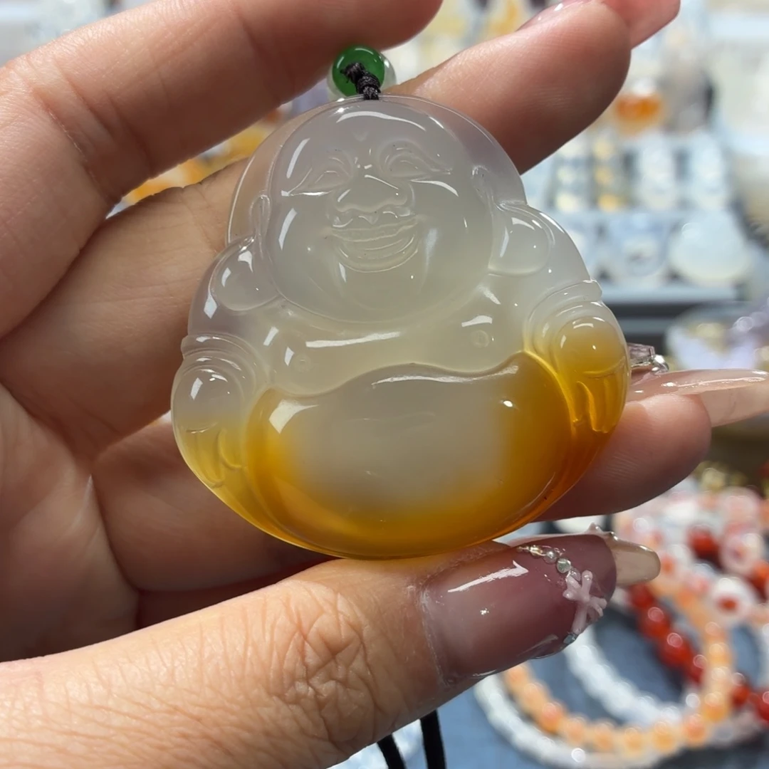 玛瑙/玉髓未镶嵌吊坠(不含链)