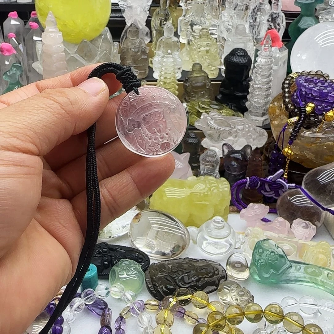 未镶嵌水晶车挂摆件